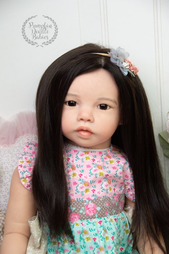 カスタムオーダー リボーンドール 女児 Mei Lin 作 Jannie De Lange