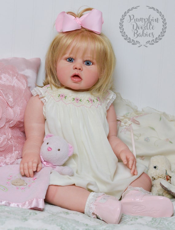 CUSTOM ORDER New Release Reborn Toddler Doll Baby Girl Raya by 