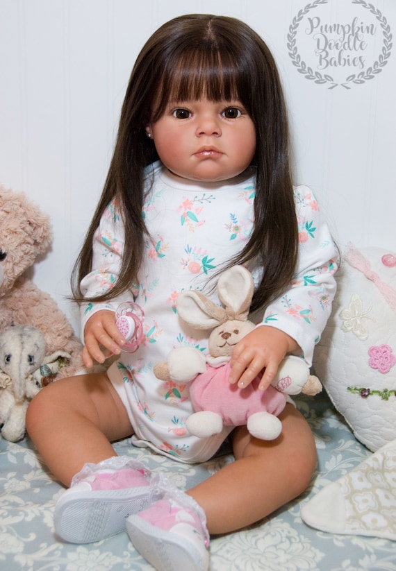 CUSTOM ORDER Reborn Toddler Doll Baby Girl Tatiana by Reva Schick