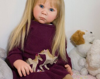 ZAMÓWIENIE INDYWIDUALNE Lalka Reborn Toddler Baby Girl Iris