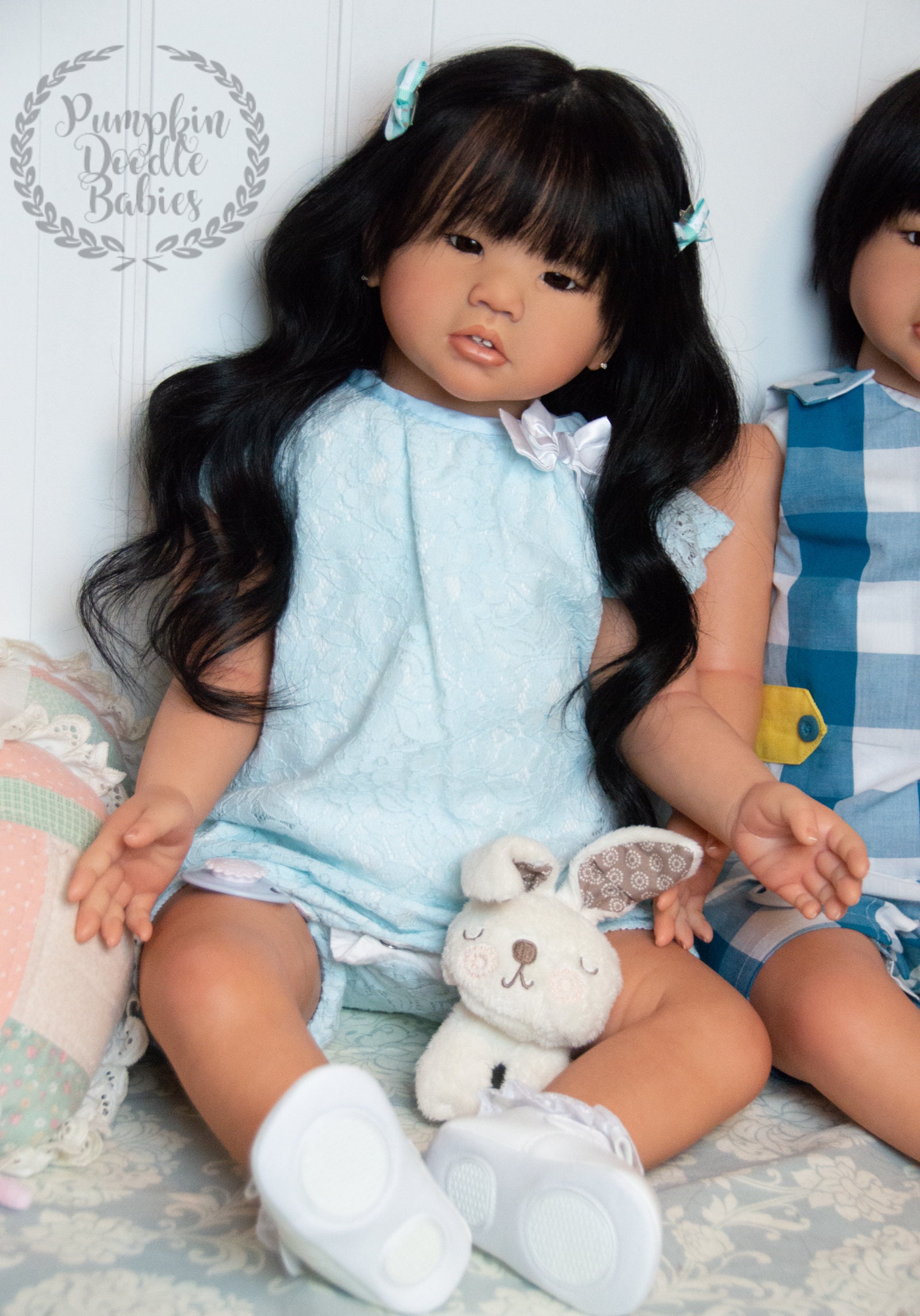 CUSTOM ORDER Reborn Toddler Doll Baby Girl Amaya by Conny Burke 28