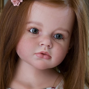 Custom Order Reborn Child Size Doll Baby Girl Angelica by Reva Schick M3gan Megan Mannequin Human Hair 43" Tall Layaway available!