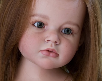 Custom Order Reborn Child Size Doll Baby Girl Angelica by Reva Schick M3gan Megan Mannequin Human Hair 43" Tall Layaway available!