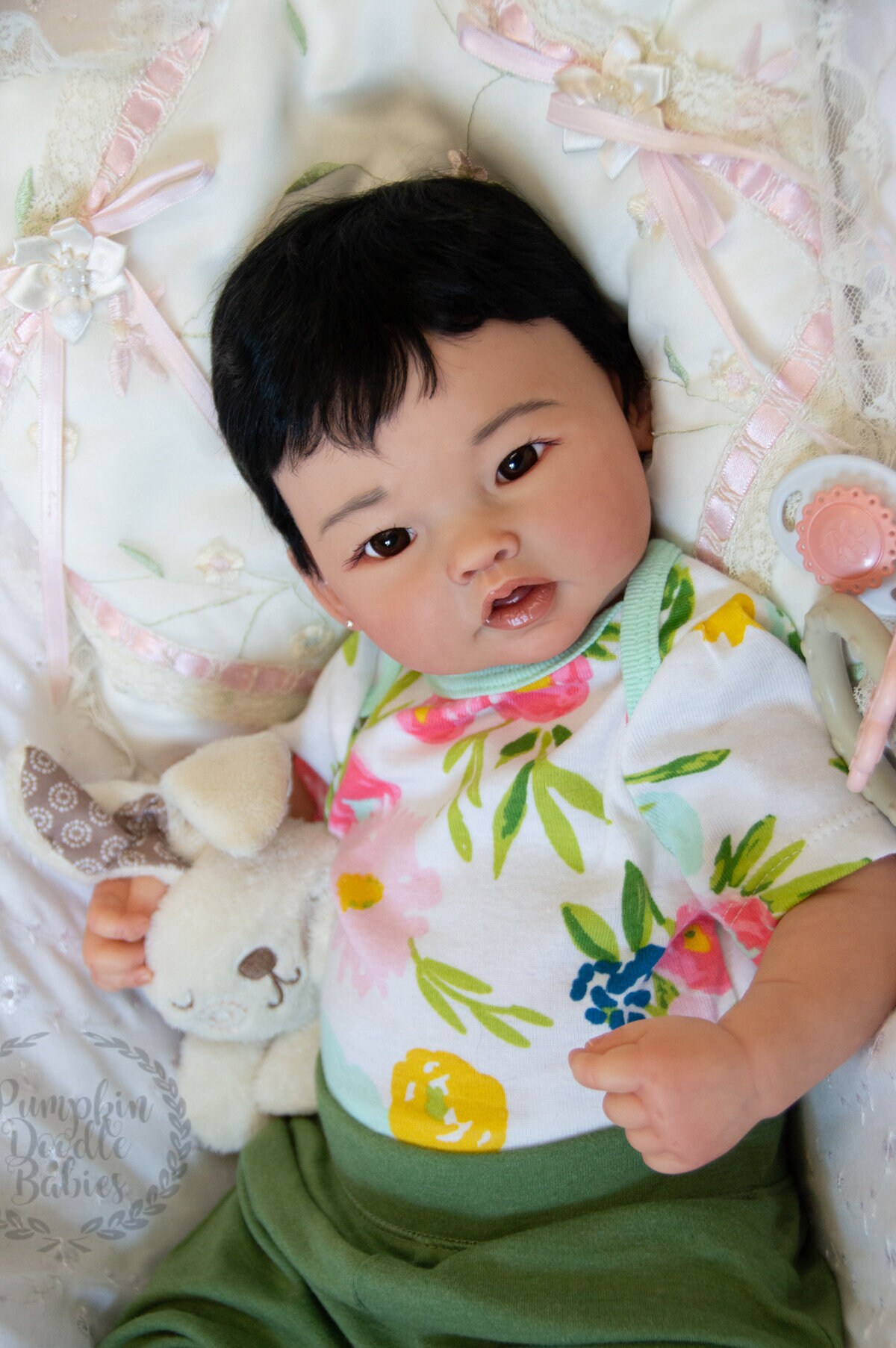 カスタムオーダー リボーンドール 女の子または男の子 Ping Ping by