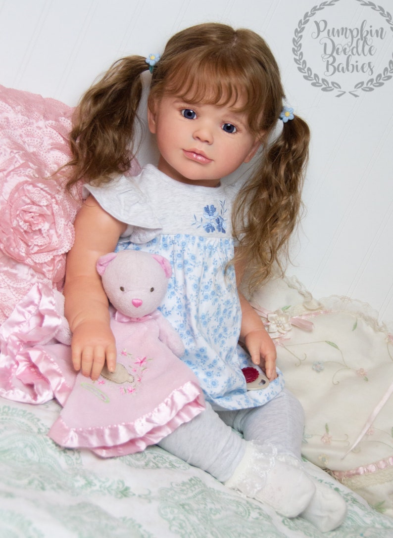 CUSTOM ORDER Reborn Toddler Doll Baby Girl Sally by Regina - Etsy
