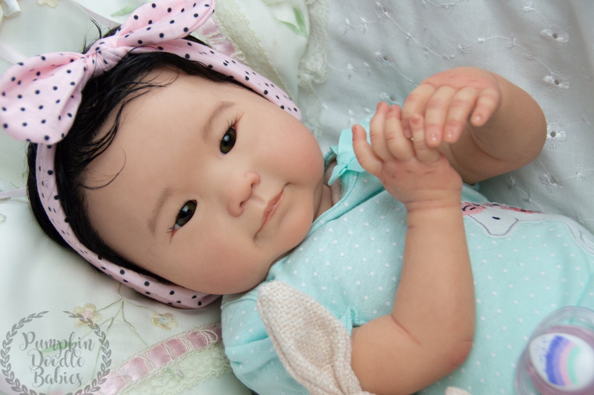カスタムオーダー リボーンドール 女の子または男の子の赤ちゃん Cai