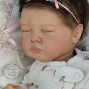 CUSTOM ORDER Reborn Doll Baby Girl or Boy Flora Reborn Vinyl Doll Kit by Pricila Lopez Limited Edition You Choose All the Details