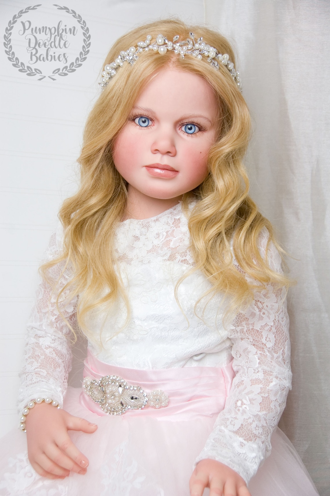 CUSTOM ORDER Reborn Child Size Doll Baby Girl Gabriela by Reva Etsy