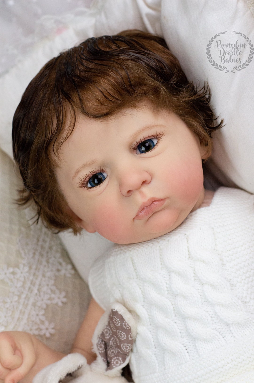 CUSTOM ORDER Reborn Doll Baby Girl or Boy Cameron by Laura