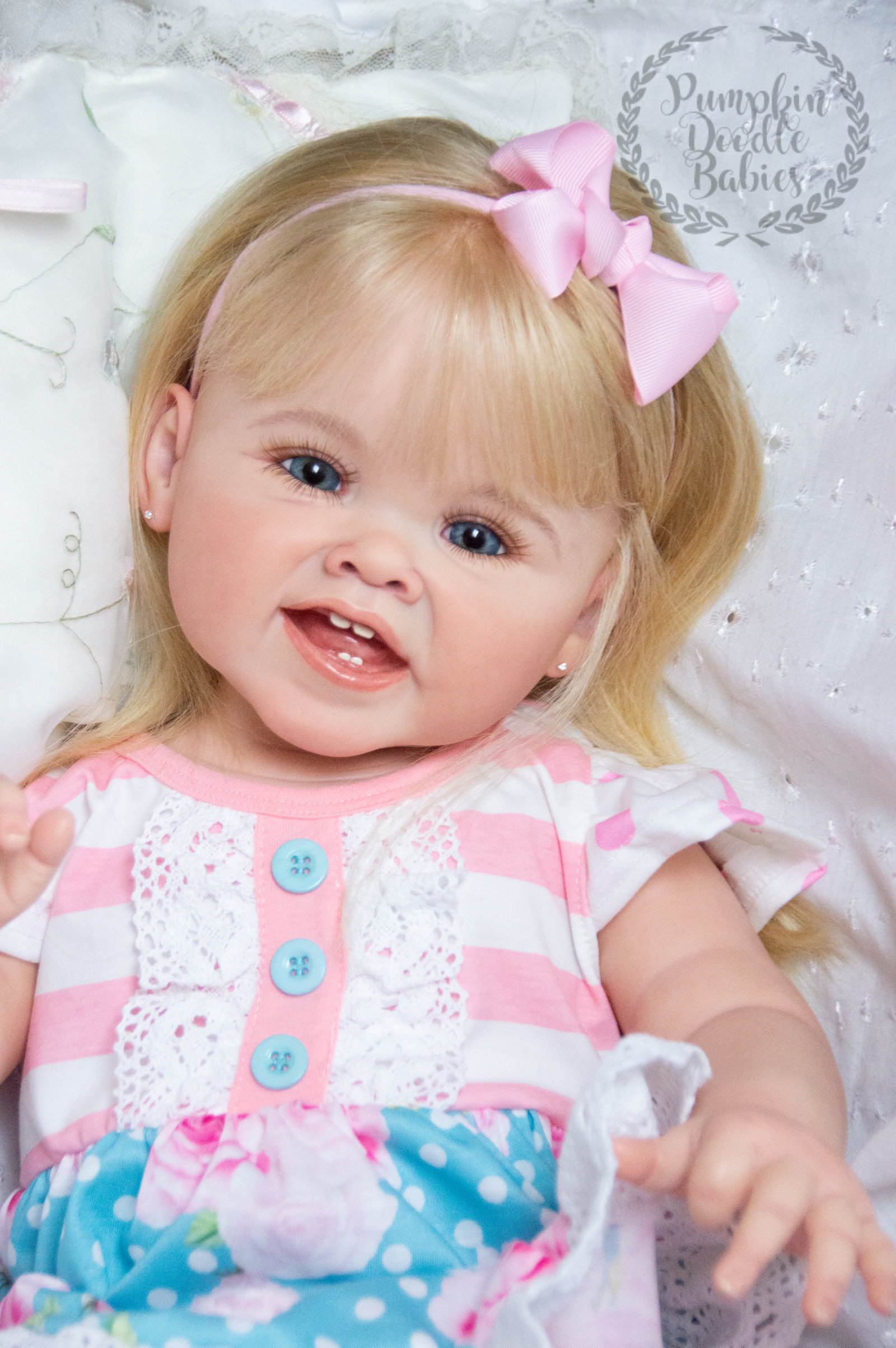 CUSTOM ORDER Reborn Toddler Doll Nicole Child Size Girl by Natali Blick 40  Tall Layaway Available 