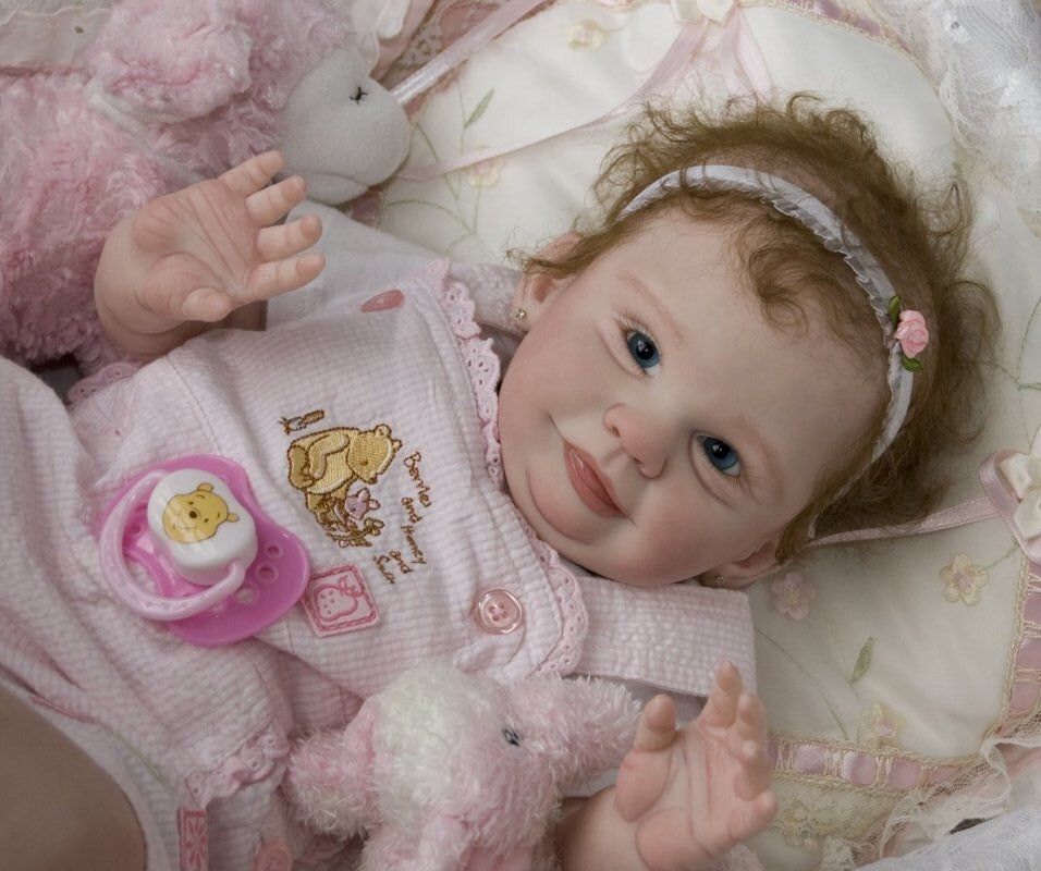 Reborn Baby Samantha from Bountiful Baby, 22 inches long, 3/4 limbs, Boy or  Girl Custom