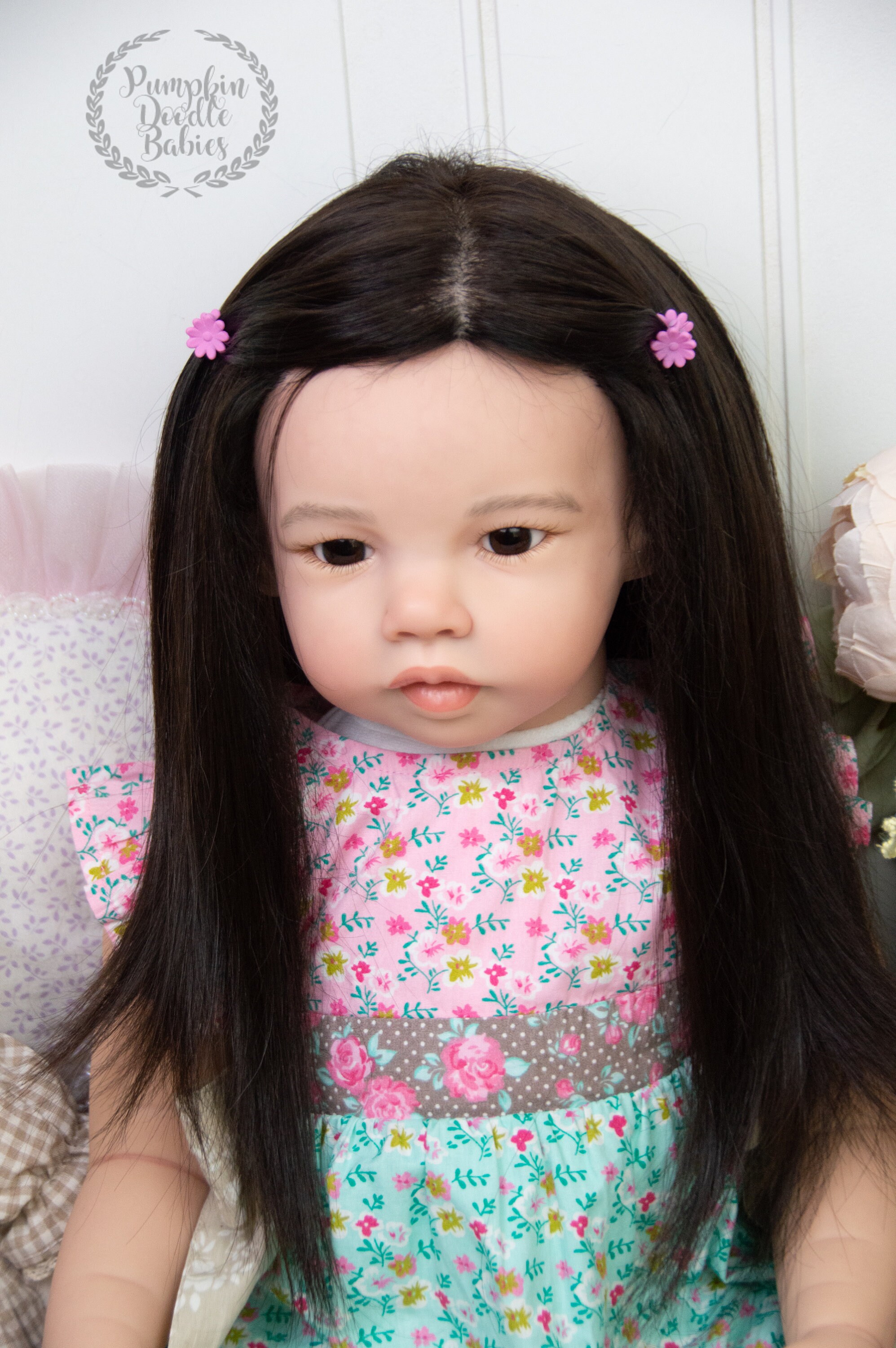 カスタムオーダー リボーンドール 女児 Mei Lin 作 Jannie De Lange