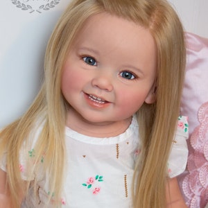 CUSTOM ORDER Reborn Toddler Doll Baby Girl Julie Cammi by Ping Lau~ You Choose All the Details Human Hair Glass Eyes Layaway available!