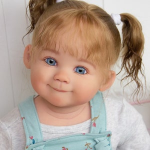 CUSTOM ORDER Reborn Toddler Doll Baby Girl Lyra by Ping Lau~ You Choose All the Details Human Hair Glass Eyes Layaway available!