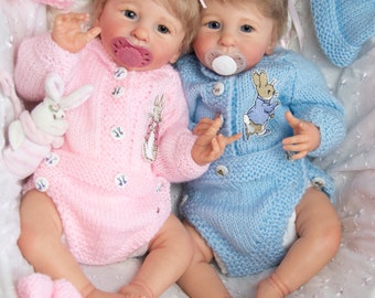 CUSTOM ORDER TWINS Reborn Doll Baby Girls or Boys Little Lisa by