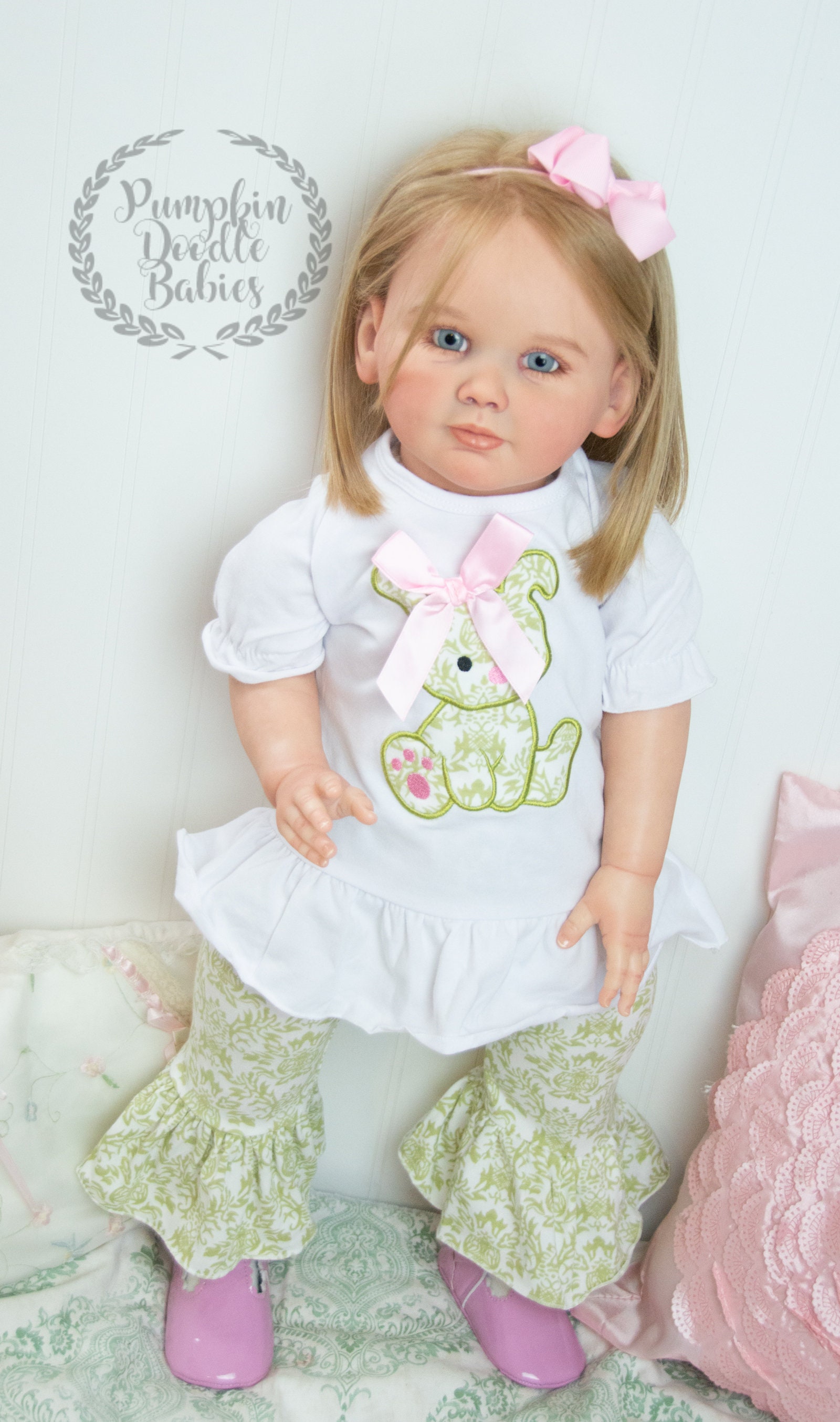 CUSTOM ORDER Reborn Toddler Doll Baby Girl Vivien by Olga