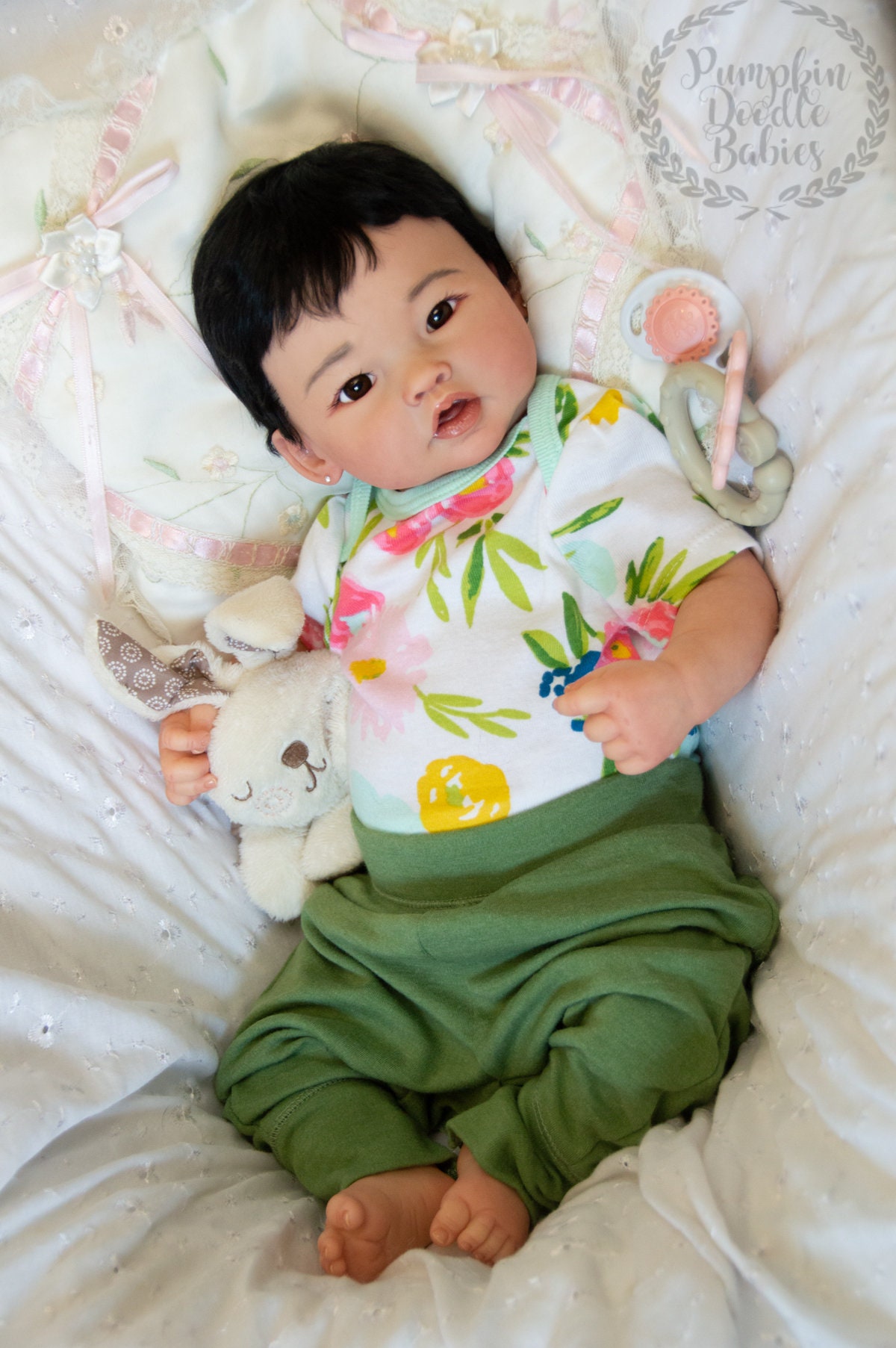 カスタムオーダー リボーンドール 女の子または男の子 Ping Ping