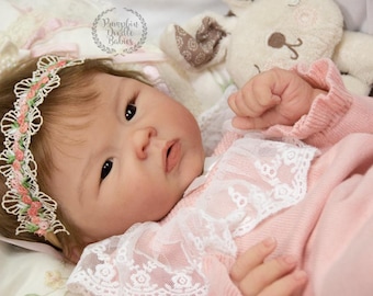 PEDIDO PERSONALIZADO Muñeca Reborn de silicona de cuerpo completo Bebé durmiendo Niño o Niña Chi de Bonnie Sieben Tú eliges Todos los detalles