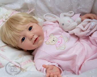 カスタムオーダー リボーンドール 男の子または女の子 Lisa by Linde