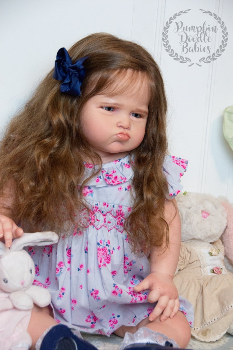 CUSTOM ORDER New Release Reborn Toddler Doll Baby Girl Grumpy Etsy