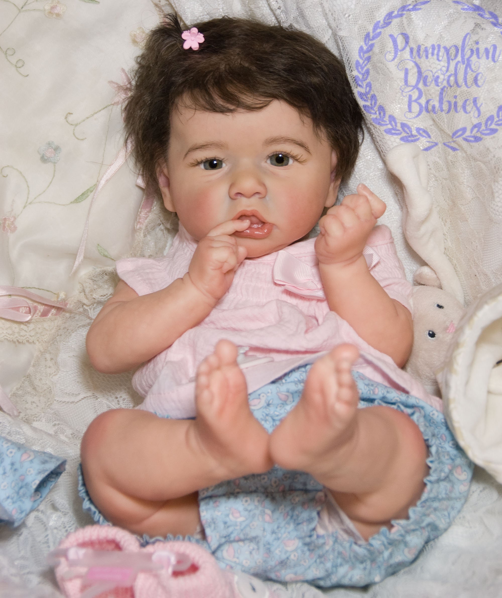 カスタムオーダー リボーンドール 女の子または男の子 サスキア by