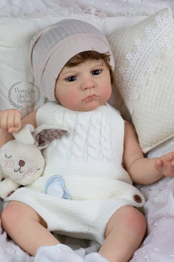 エスニックベビー　Laura Tuzio Rossフルシリコン リボーンドール CUSTOM ORDER Reborn Doll Baby Girl or Boy Cameron by Laura Tuzio