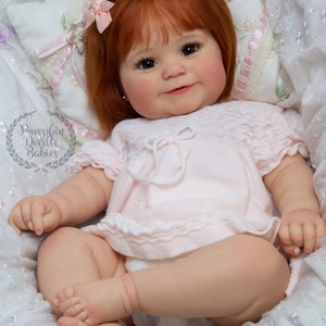 CUSTOM ORDER Reborn Doll Baby Boy or Girl Maddie by Bonnie Brown You Choose All the Details 23&quot; small toddler glass eyes
