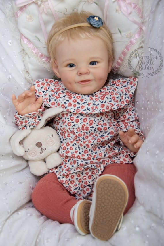 限定baby 881/1200 リボーンドール★Shaya シャヤちゃん★ Shaya by Bonnie Sieben – Pumpkin Doodle Babies