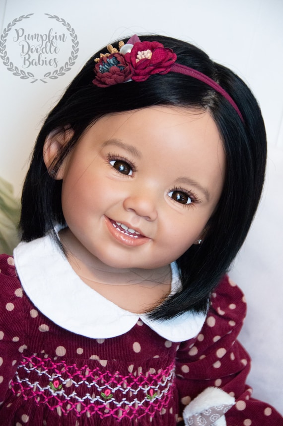 CUSTOM ORDER Reborn Toddler Doll Baby Girl Julie Cammi by Ping 