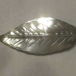 Stuart Nye Sterling Leaf Brooch