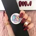 Misty Dollz reviewed NAILED IT! Hand Painted False Nails - Burgundy Marble Accent