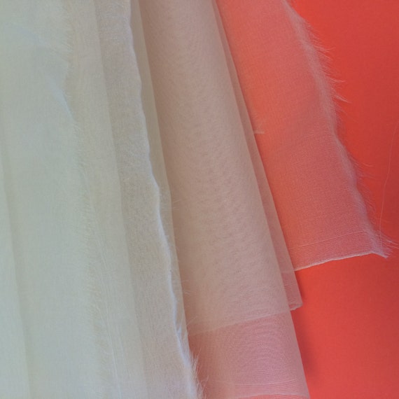 Wide Silk Organza Etsy
