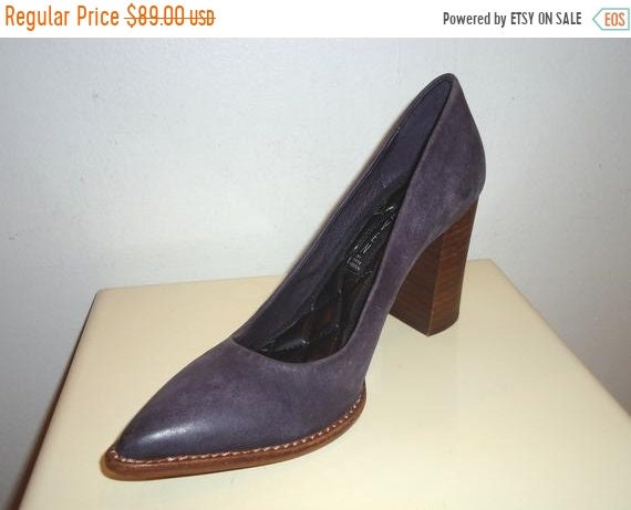 steve madden purple pumps