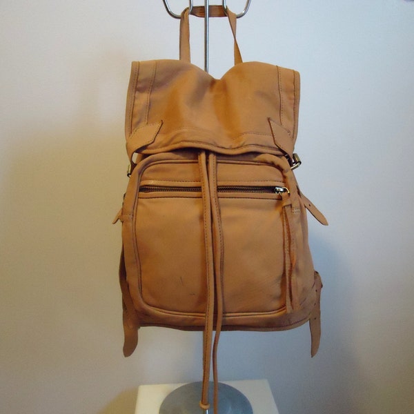 Beautiful Butter Soft Leather Knapsack