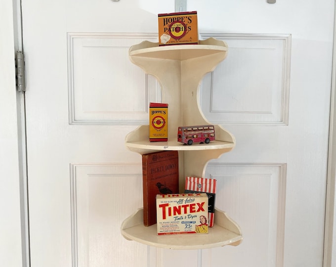 Corner Shelf Vintage Wood Wall Hanging Corner Shelf Wood 3 Tier Small