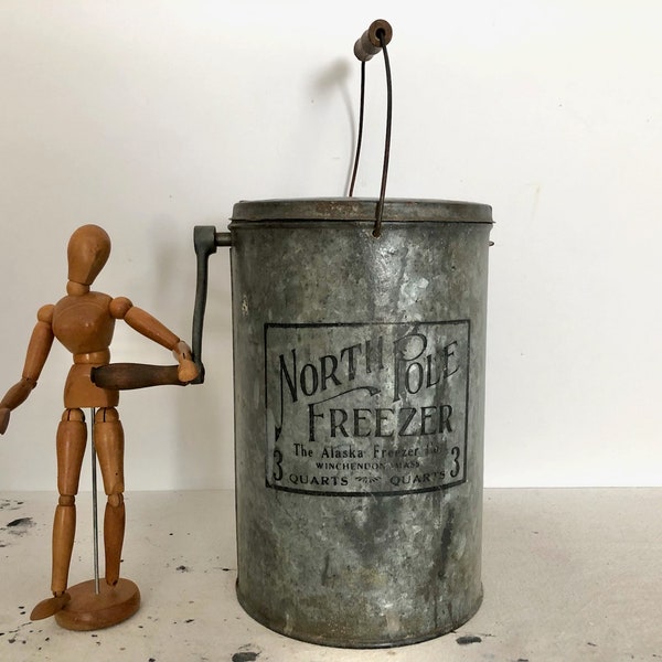 Vintage Ice Cream Maker Etsy