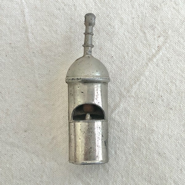 Vintage Metal Whistle Made in Japan - Working Whistle