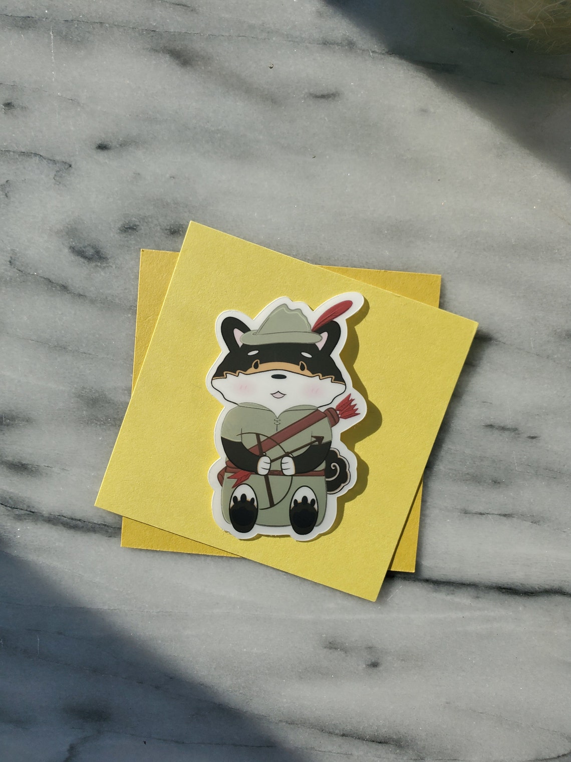 Sticker Robinhood Shiba Etsy