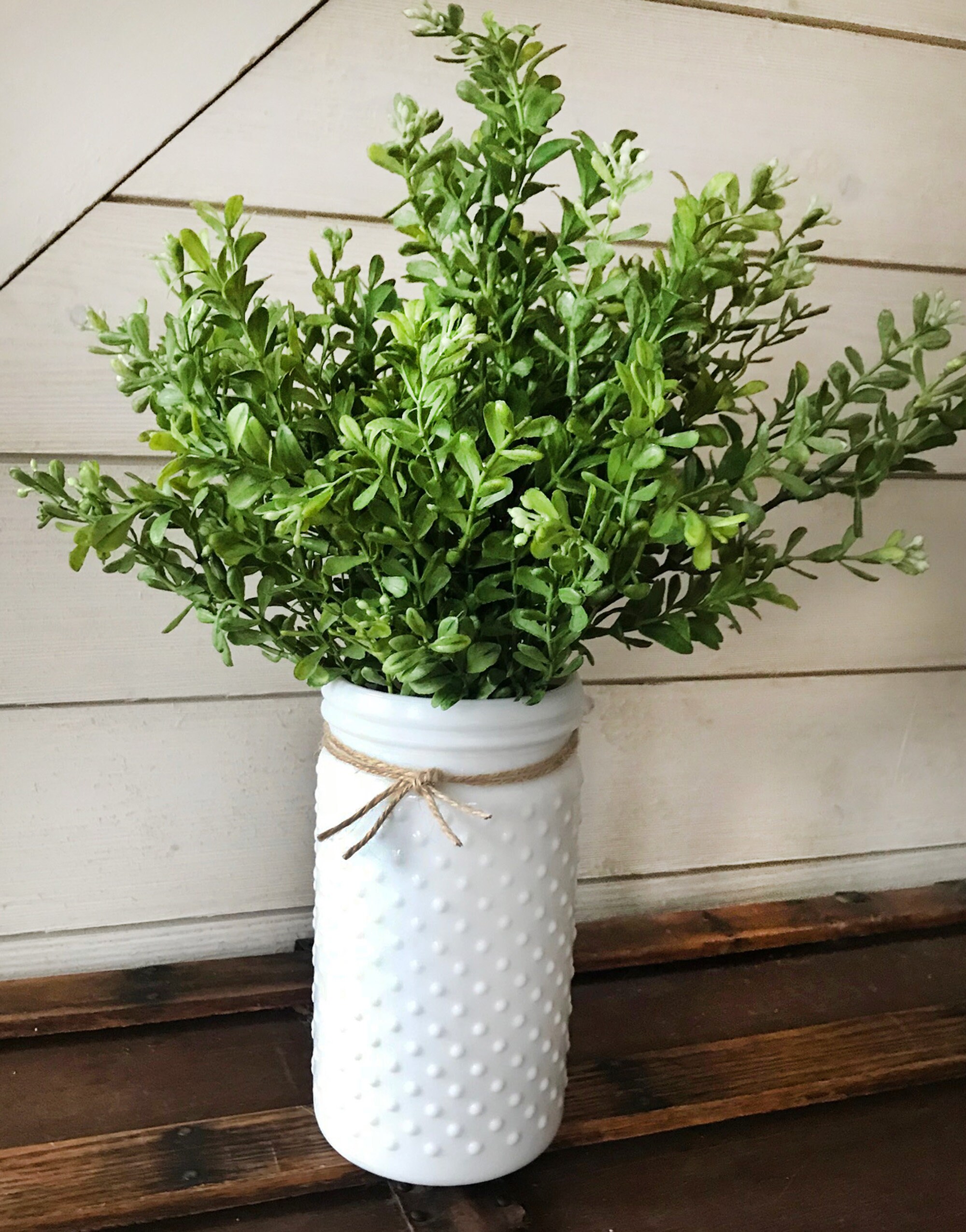 Greenery For Vase, Artificial Boxwood, Greenery Stems, Vase Filler