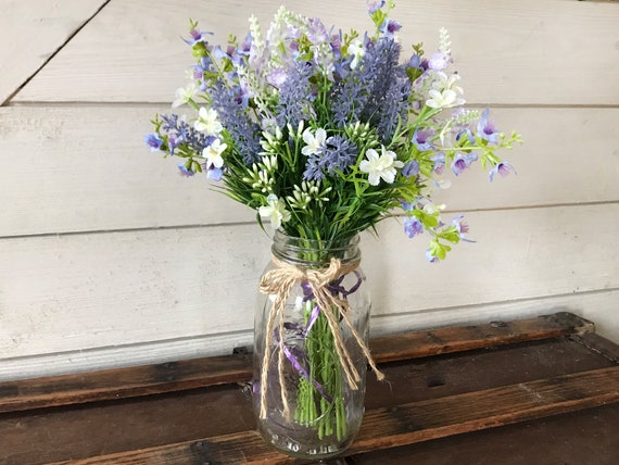 Decorating With Lavender Flowers - One Happy Housewife