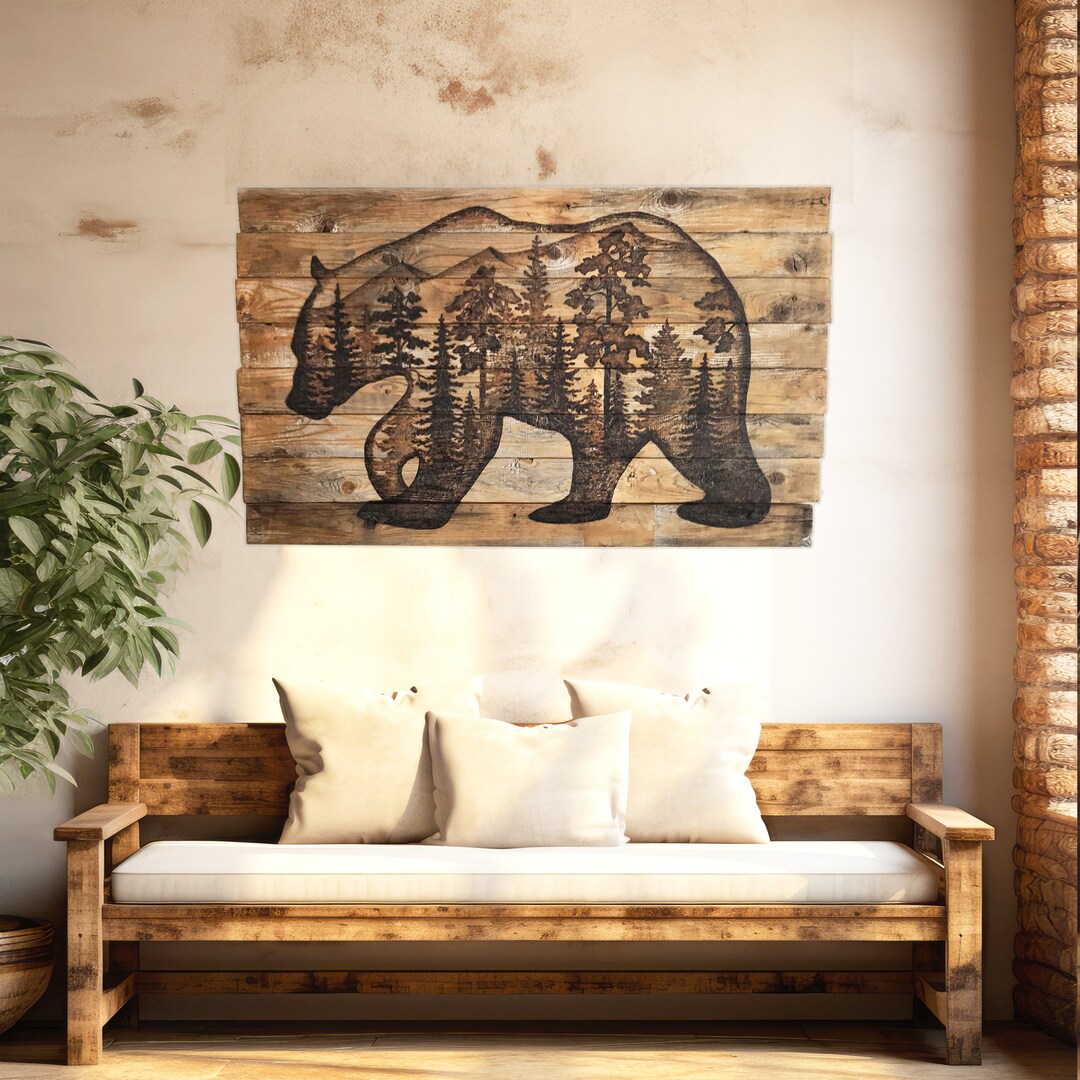 小物入れ Hi Bear Wood Wall Art by beccatapert Hi Bear Wood Wall Art by beccatapert 【公式通販】
