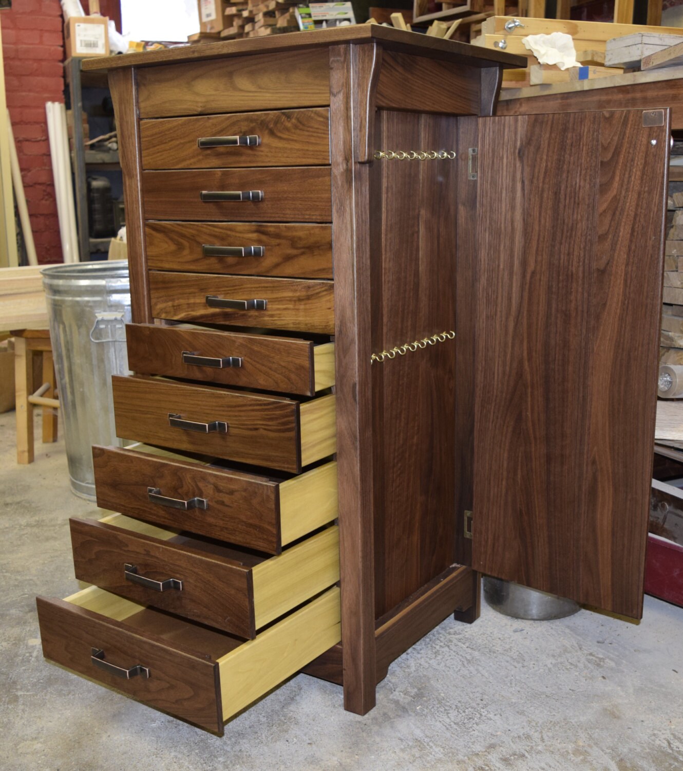 Craftsman Jewelry Armoire Etsy UK