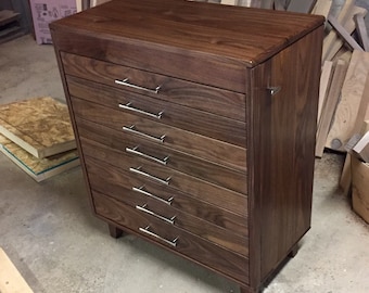 Mid Century Jewelry Armoire