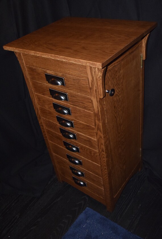 Craftsman Jewelry Armoire, Jewelry Armoire Mission Style