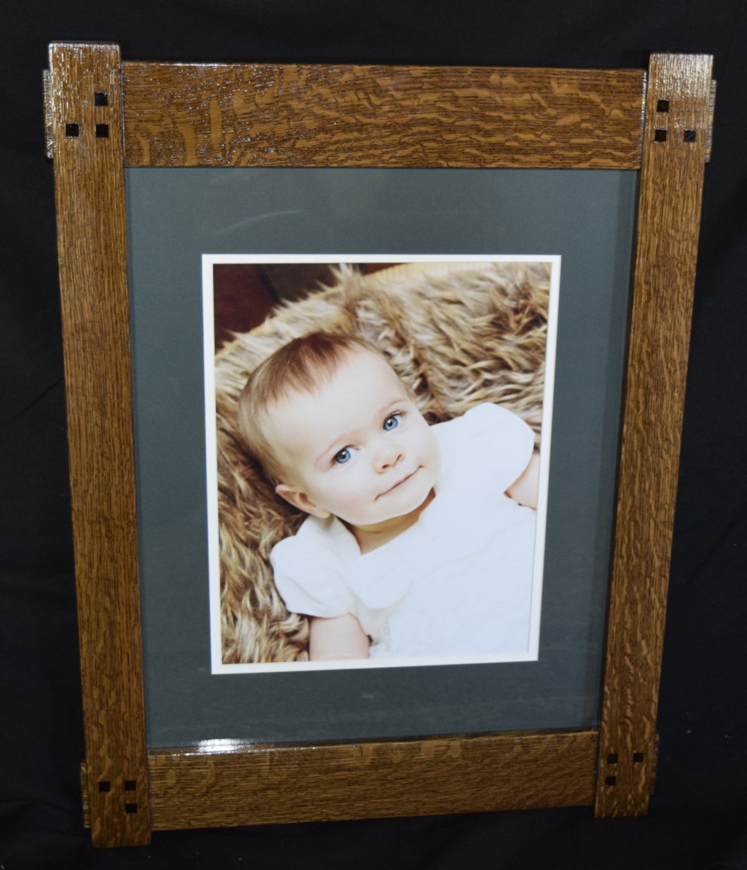 Craftsman Style Picture Frame Custom Sized Etsy