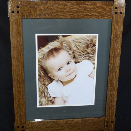 Craftsman Style Picture Frame Custom Sized Etsy