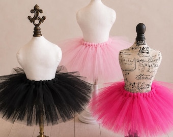 Falda tutú de tul hecha a mano para muñecas de 45 cm, ropa de ballet para disfrazarse.