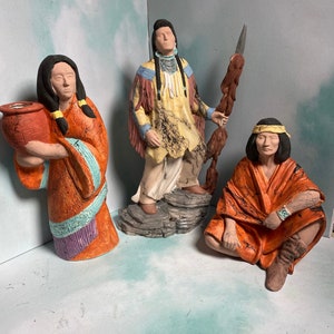 NUEVO 2024/25 Suroeste, Figuras de Pueblo, Decoración del hogar, Regalo de casa, Regalo de boda, crin de caballo cocida,