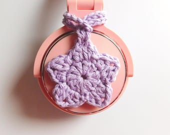 Crocheted Bear or Star Charm | Headphone Accessory or Bag Charm
