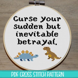 Firefly Inevitable Betrayal Cross Stitch Pattern